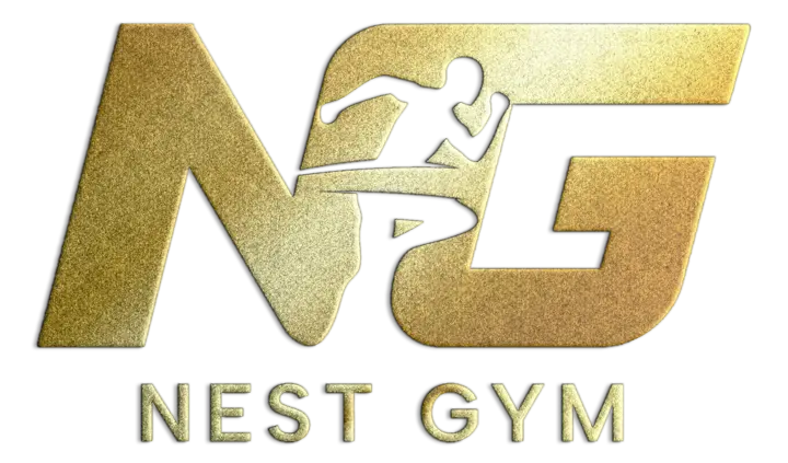 Logo Nest Gym Indonesia Gold